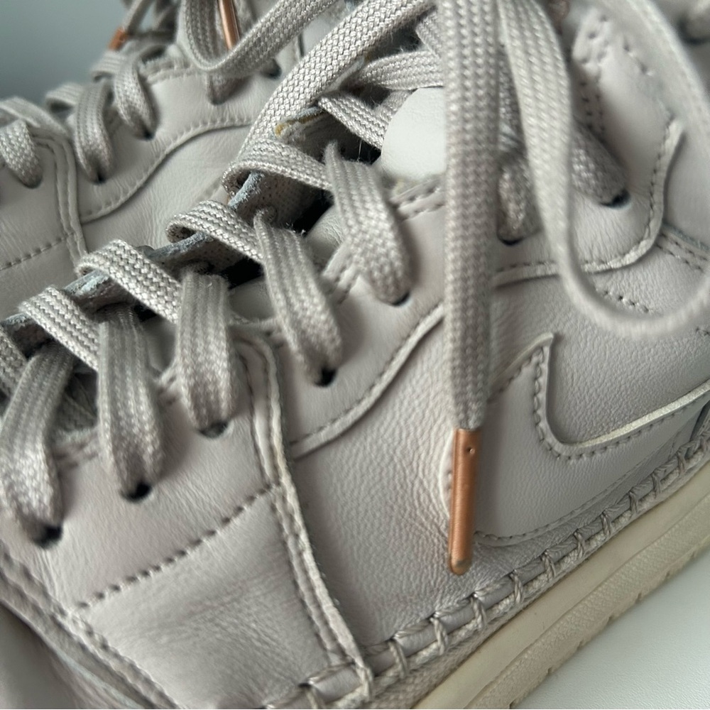 [8.5] Nike Air Jordan 1 Retro High Premium Desert Sand Baseball Stitch Wmns - Picture 9 of 16